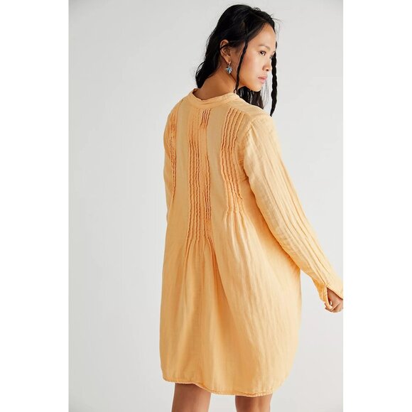 CP Shades  x Free People Yoko Womens Size Medium Button Long Sleeve Tunic Dress - Picture 2 of 15